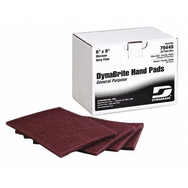 HandPad, 6"X9", GenPurposeMaroon