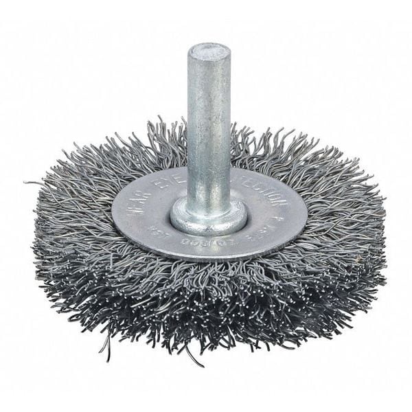 Concave Brush 3"dia.x.006x15/16", SS