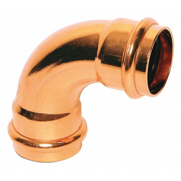 Copper Elbow, 90 P x P, 1-1/2 x 1-1/2