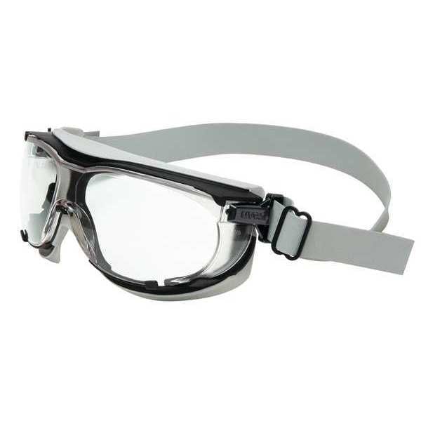 Safety Goggles, Dura-streme Anti-Fog & Anti-Scratch, Non-Vented, Fabric Straps, Uvex Carbonvision Series