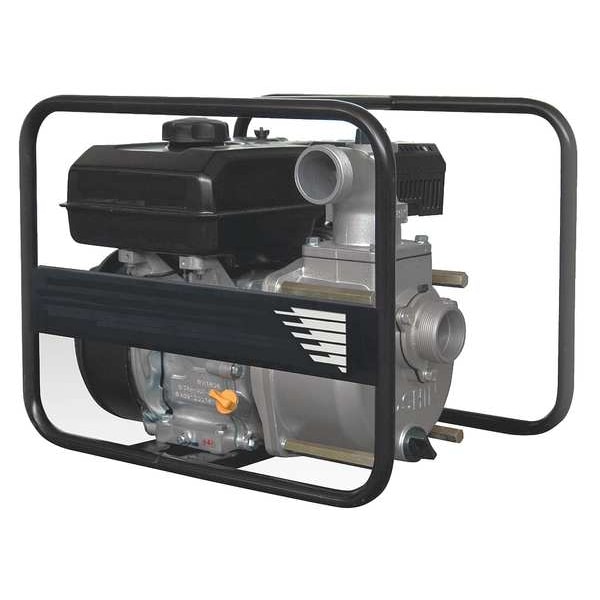 Semi-Trash Pump, 2In NPT, 6 HP