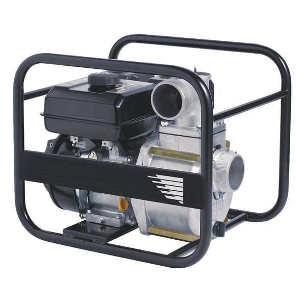 Semi-Trash Pump, 3In NPT, 6 HP