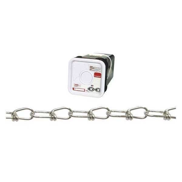No 1 Double Loop (Inco) Chain, Zinc Plated, 450' per Square Pail