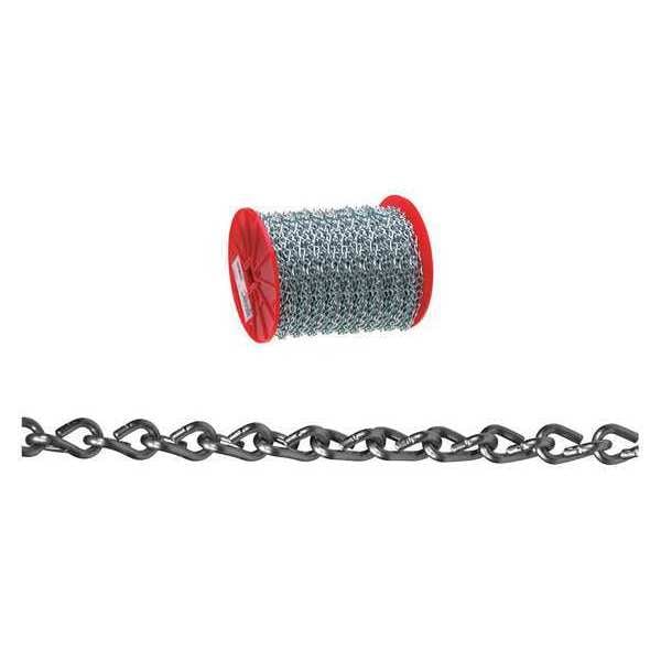 No. 16 Double Jack Chain, Zinc Plated, 200' per Reel