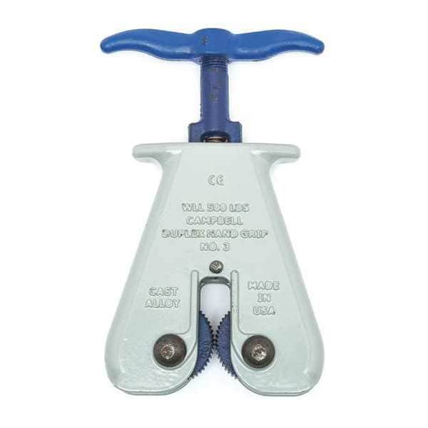 Duplex Hand Grip Clamp, with 18" Handle