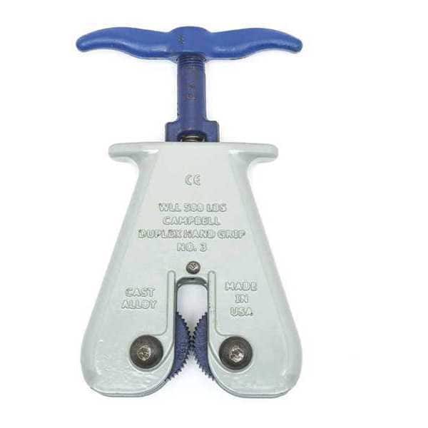 Duplex Hand Grip Clamp, with 10" Handle