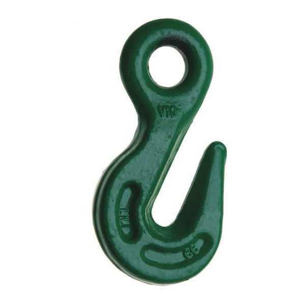 1/2" Cam-Alloy Eye Grab Hook, Grade 100, Painted Green