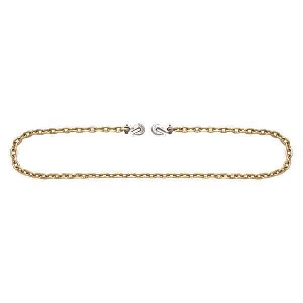 3/8" x 16' Grade 70 Binder Chain w/Clevis Grab Hooks Each End