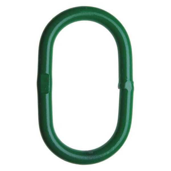 13/16" (VO-2) Cam-Alloy Oblong Master Link, Grade 100, Painted Green