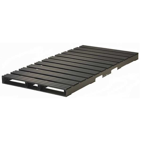 Recycled Rigid PVC Pallet, 96 in L, 48 in W, 5 in H, 3,000 lb Dynamic