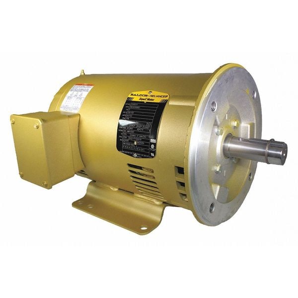 Three-Phase General Purpose Motor, 3 HP, 182TC Frame, 230/460V AC Voltage, 1765 rpm Nameplate RPM