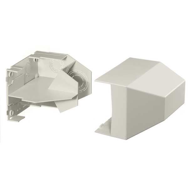 Conduit Fitting Plain, Office White