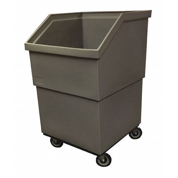 Tall Rolling Bin, 29" x 30" x 47"