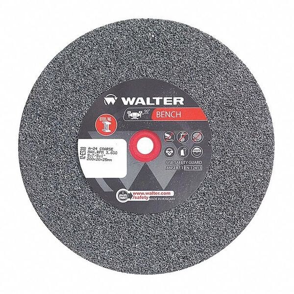 Grinding Wheel, T1 8"x7/8"x1" 24g Coarse