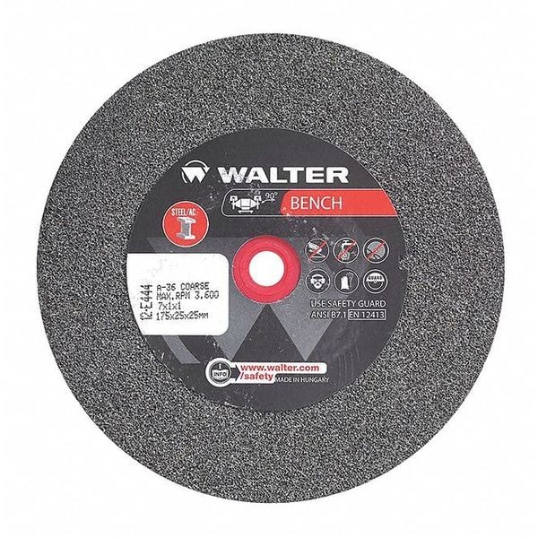 Grinding Wheel, T1 7"x1"x1" 36g Coarse