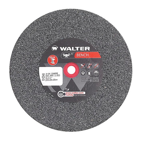 Grinding Wheel, T1 8"x1"x1" 24g Coarse