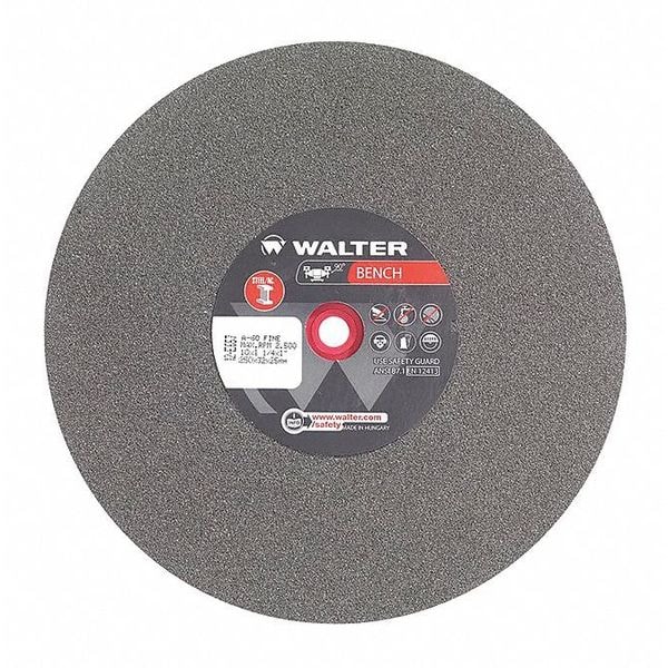 Grinding Wheel, T1 10"x1-1/4x1" 60g Fine
