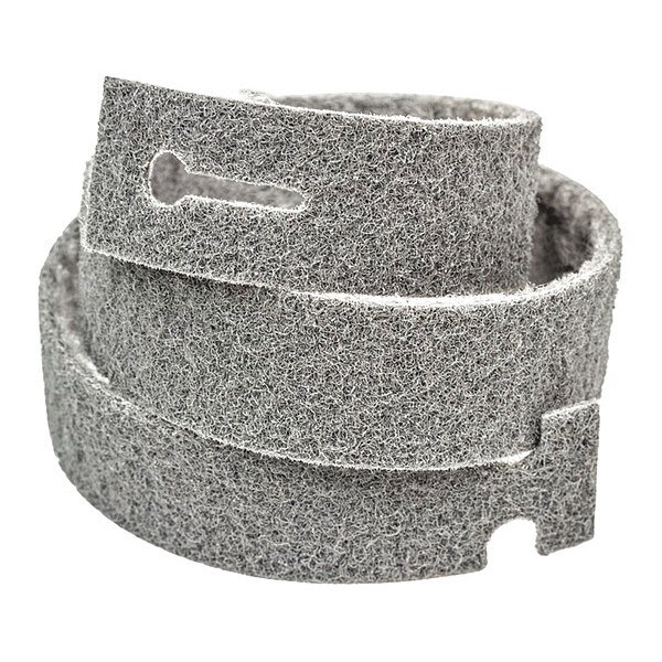 Sanding Belt, 1-3/16" W, 24" L, Surface Conditioning, Super Fine, Blendex