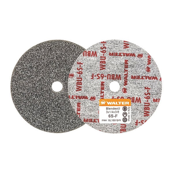 Finishing Wheel, 3"x1/4"x3/8", 6sf