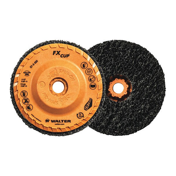 Sanding Cup Disc, 4.5"x3/4"x5/8"-11"