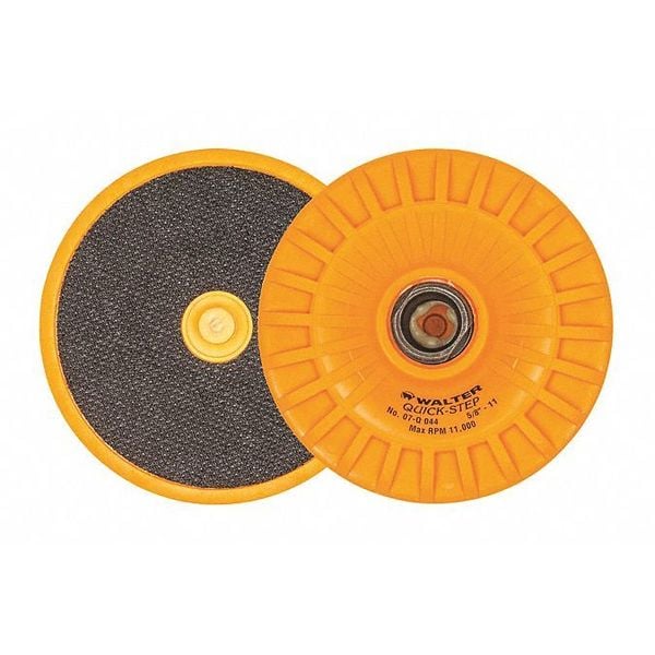 Quick-Step, Backing Padia, 4" dia, 5/8"-11"
