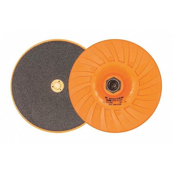 Quick-Step, Backing Padia, 6"dia., 5/8"-11"