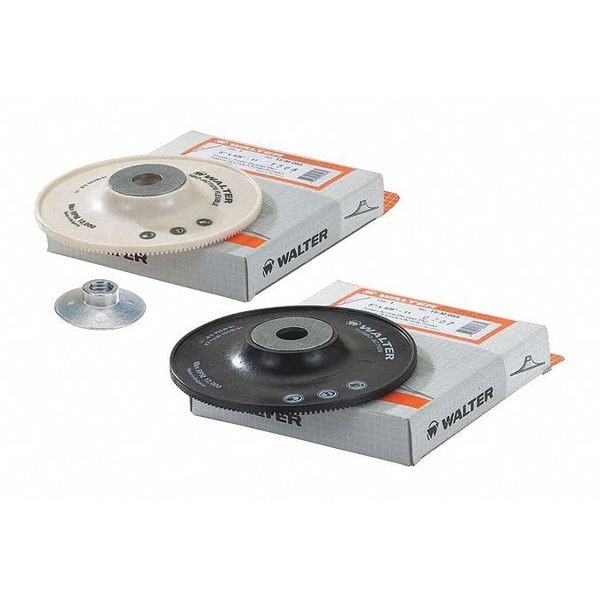 Turbo Backing Pad, 7" X 5/8-11" Black