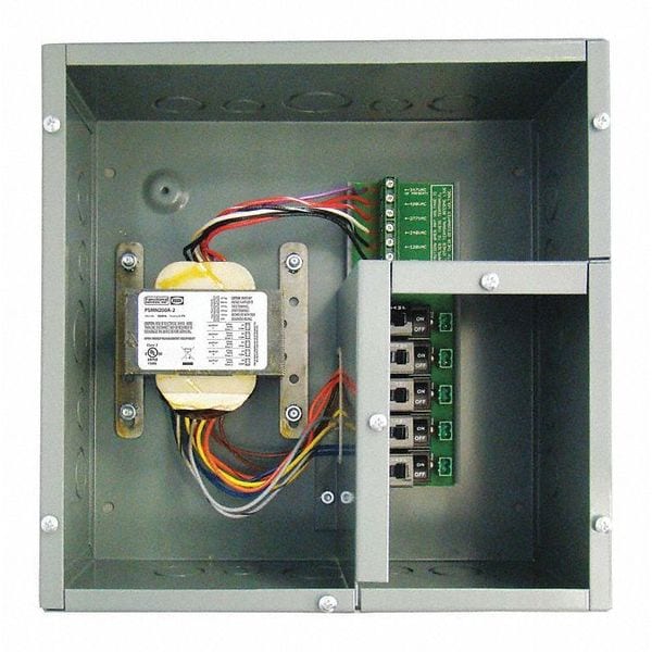 Enclosed Power Supply, 480/347/277/240/120V AC, 24V AC, 200VA