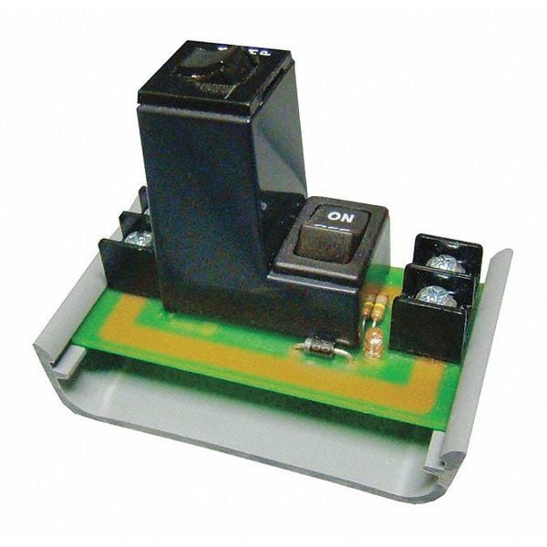 Track Mount Switch, Circuit Breaker Use With, 120V AC, 10A