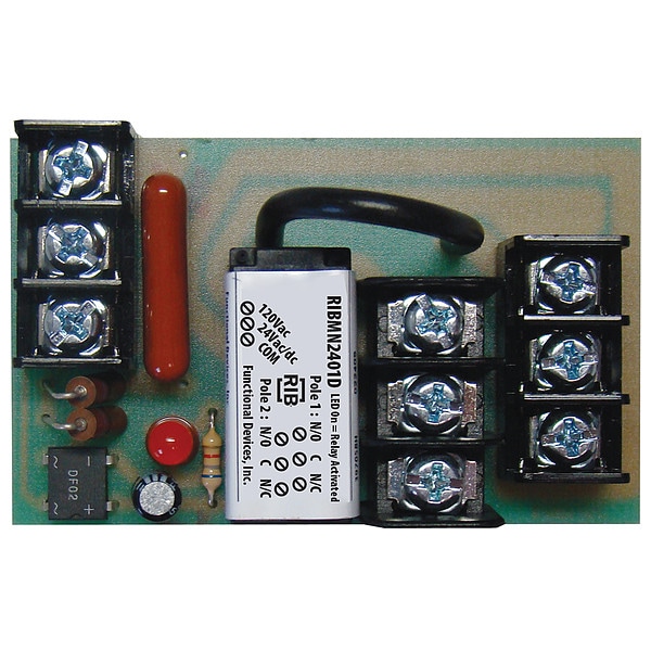 Track Mount Relay, 10A, DPDT
