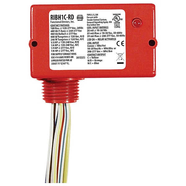 Enclosed Relay, 10A, SPDT