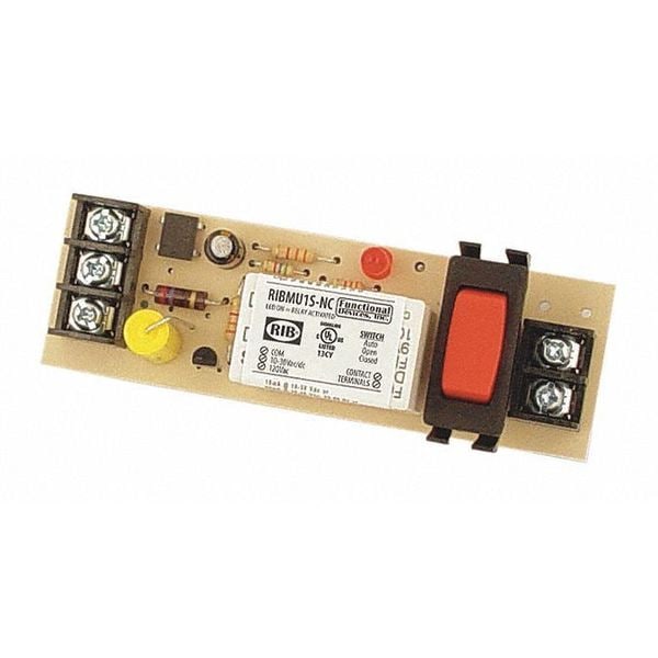 Track Mount Relay, 15A, SPST-N/C