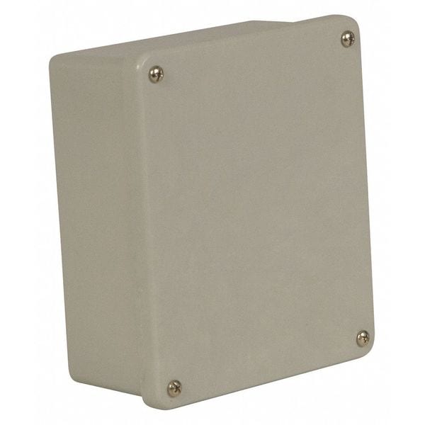 Screws Electrical Enclosures, 9 in H, 3 in D, 6 in W, 4X, Fiberglass