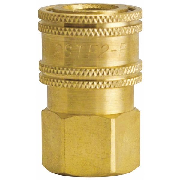 Hose Stem, Series 3FRL, 1/2" Sockets, Material: Brass/Steel