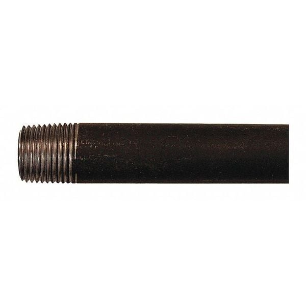 1/2" x 5 ft. Black Ready Cut Pipe