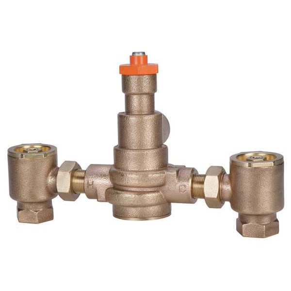 Mixing Valve, Bronze, 3 to 32.9 gpm