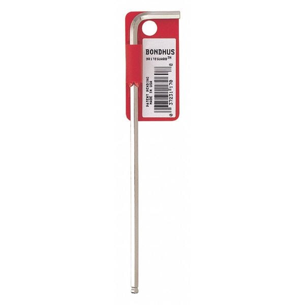 Metric L-Shape Ball Hex Key Hex Key, 19 mm Tip Size