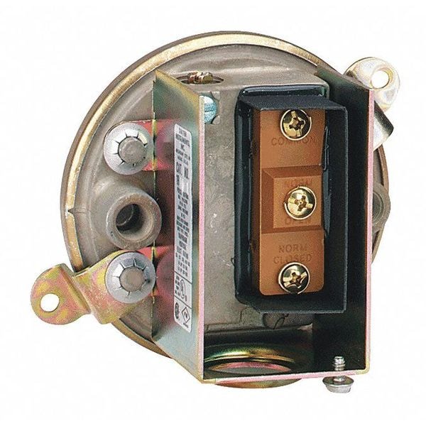 Pressure Switch, Standard, SPDT, 1/8" FNPT, 4 to 20 in H2O Range