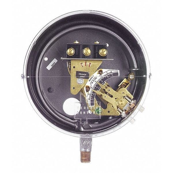 Pressure Switch, Standard, SPDT, 1/4" MNPT, 5 to 150 psi Range, Brass