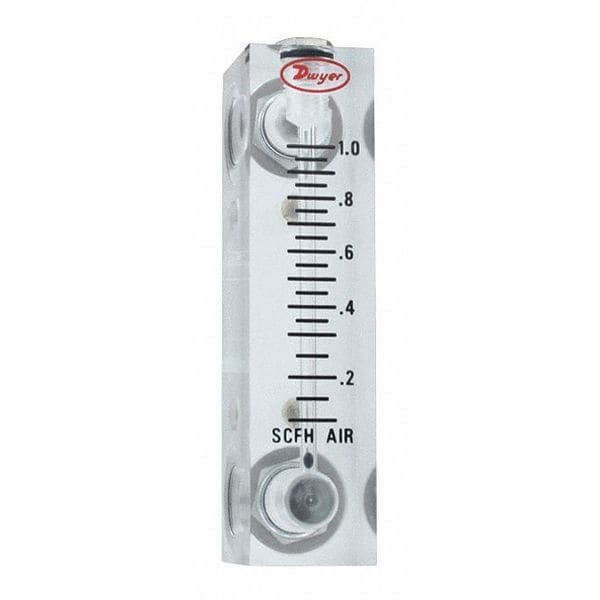 Flowmeter, Range 4-40 Scfh Air