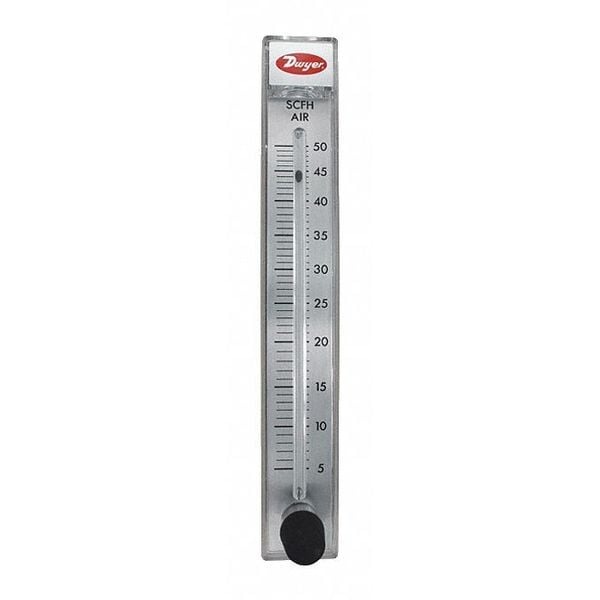 Flowmeter, range .2-2.2 GPM water.