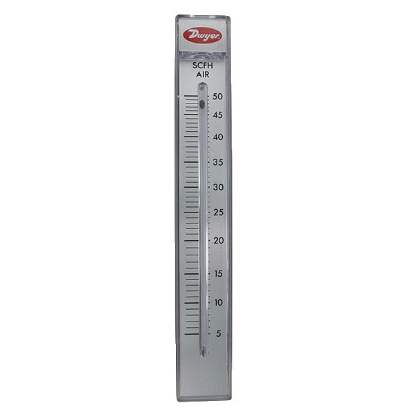 Flowmeter, range .8-7 GPM water.