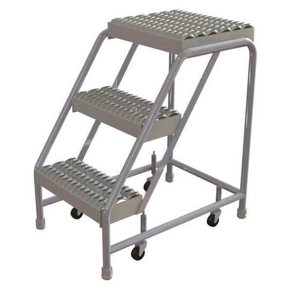 Ladder, 3-Step, Aluminum