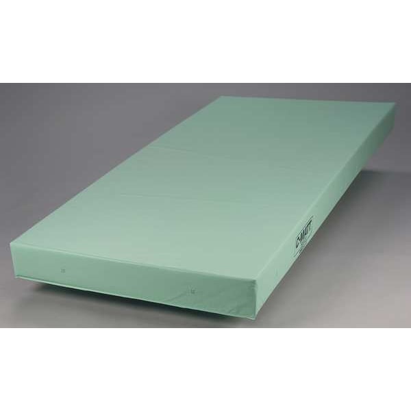Mattress, 75x4x36in, 8 oz Poly, Blue, Vinyl