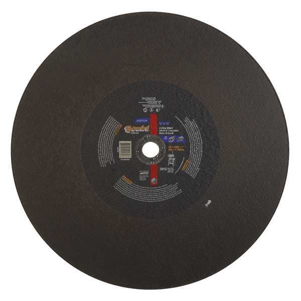 Abrasive Cut-Off Wheel, Type 1, 18 in Dia, 0.1563 in Thick, 1 in Arbor Hole Size, Aluminum Oxide
