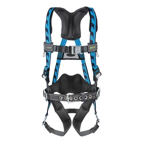 AirCore(TM) Full Body Harness, 2XL/3XL, 400 lb., Quick-Connect Chest/ Quick-Connect Leg Straps