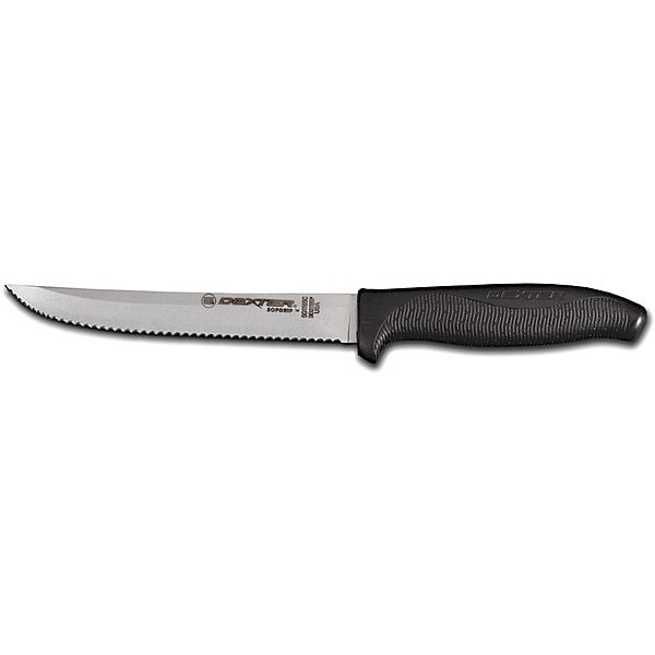 Scall Utility Knife, Black Handle 6 In