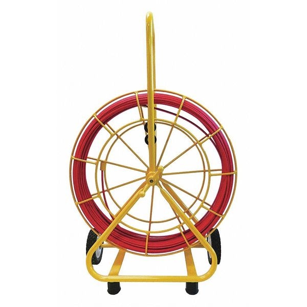 Duct Hunter Traceable Rodder w/ 500 ft. of 1/4" Marked Rod