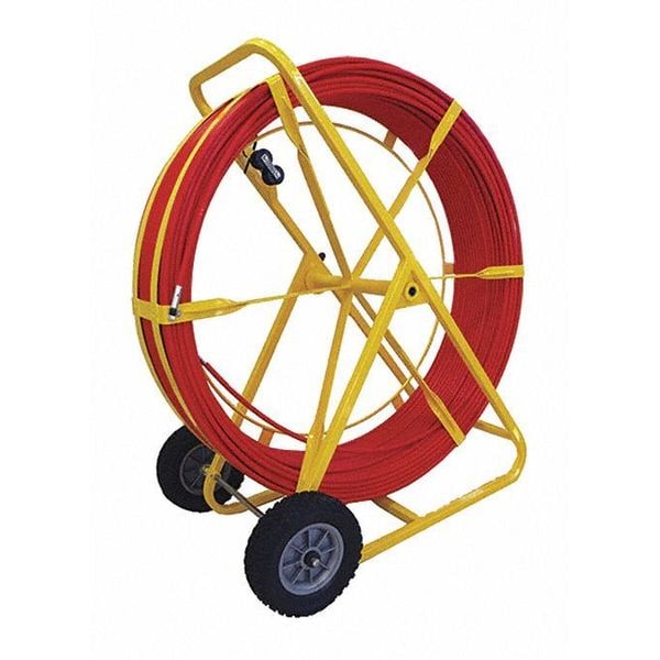 Duct Hunter Traceable Rodder w/ 400 ft. of 7/16" Rod