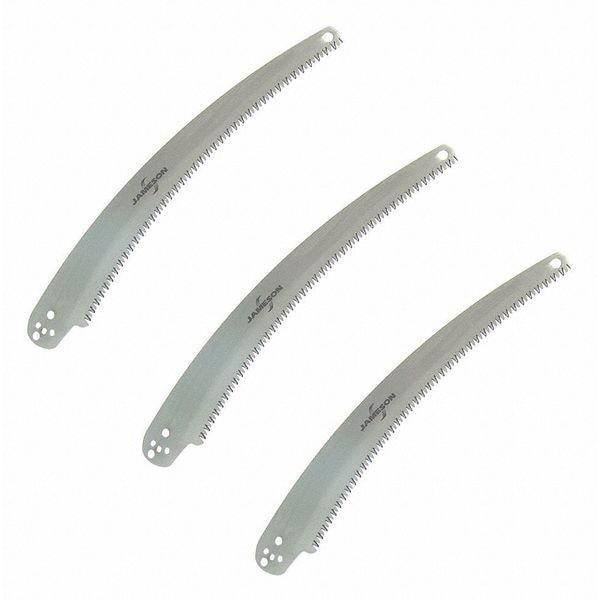Replacement Saw Blade, Tri-Cut Blade, 13 in L Blade, 3 PK